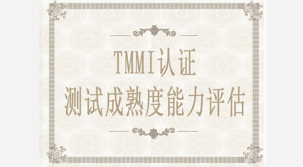 TMMI測試成熟度能力評(píng)估